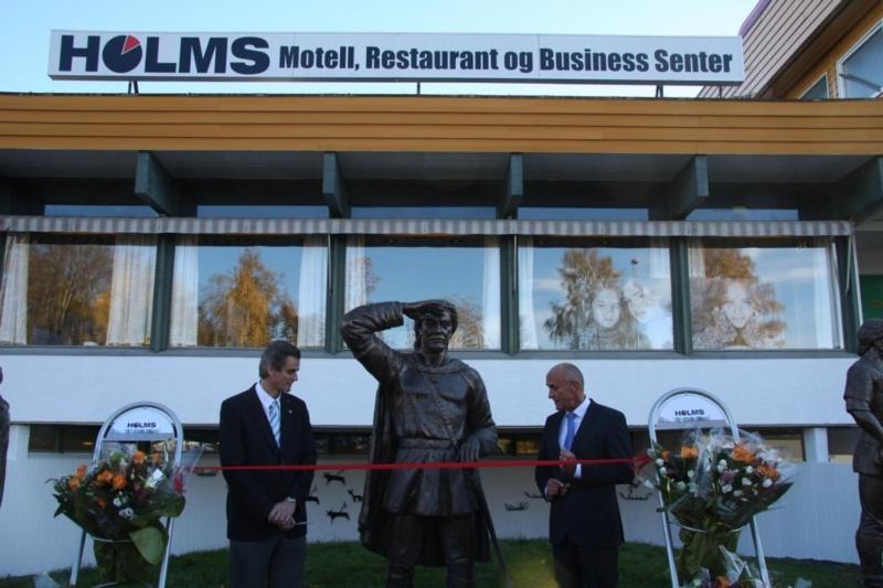 Motel Larvik Rodbol Exterior foto
