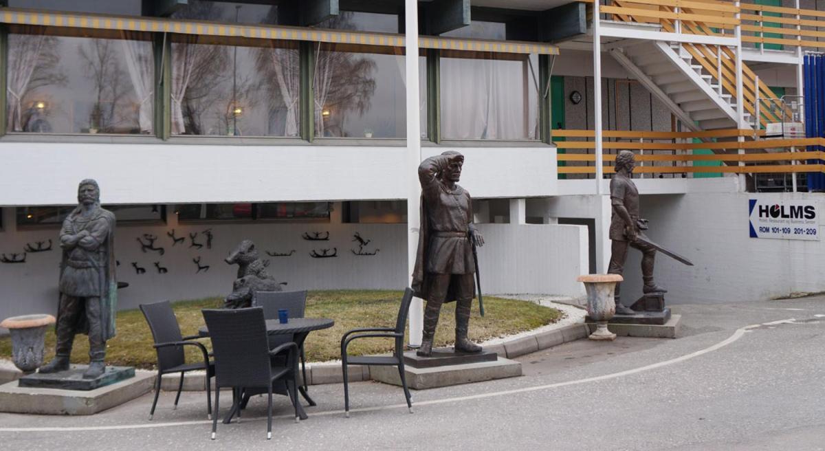 Motel Larvik Rodbol Exterior foto